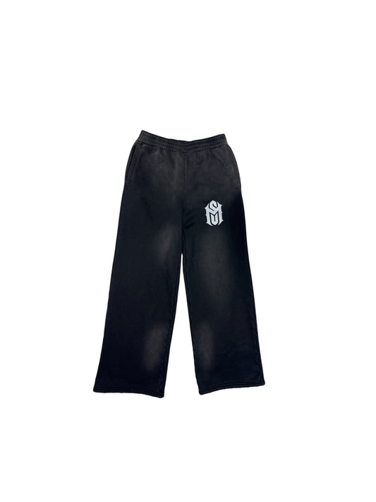 Black “SM” Sweatpants
